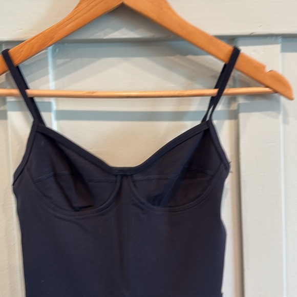 Aritzia - Wilfred Free - Wherever Romper - Black Bustier Romper Onesie - Picture 5 of 10